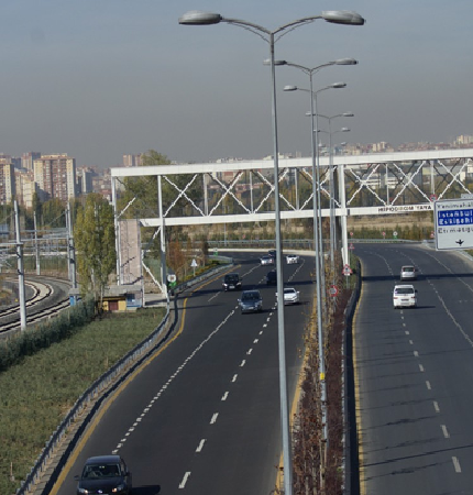 Gazi Mahallesi Yaya Üst Geçidi