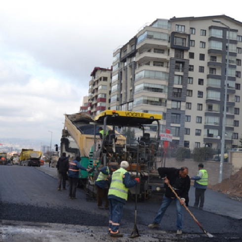 Ankara’nın Muhtelif Cadde ve Bulvarlarlarına Asfalt Kaplama İşi